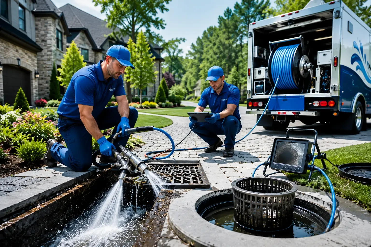 Local outdoor drain cleaning professionals in Tyrone, PA